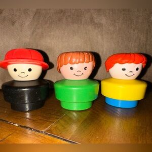 Fisher-Price Little People 1990 set of 3